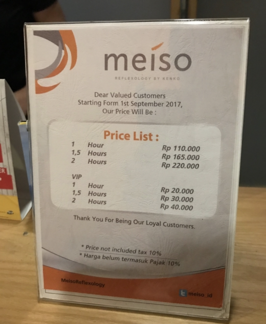 Meiso Pacific Place Jakarta picture